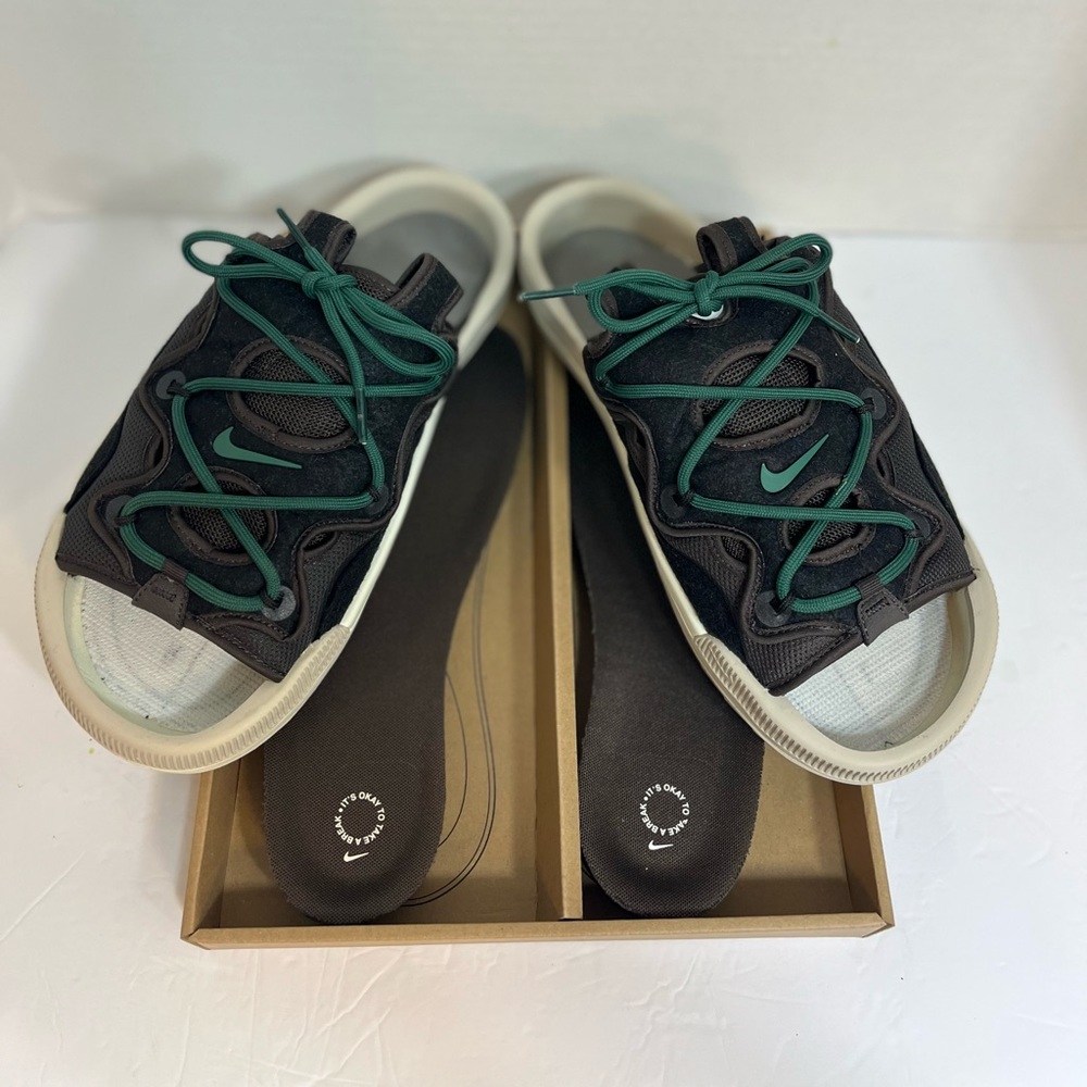 Nike Offline 2.0 'Velvet Brown Noble Green' Men's Sandal [DJ6229-200]